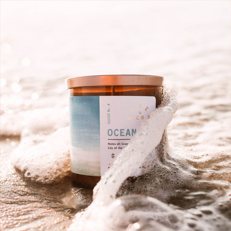 ocean soy candle
