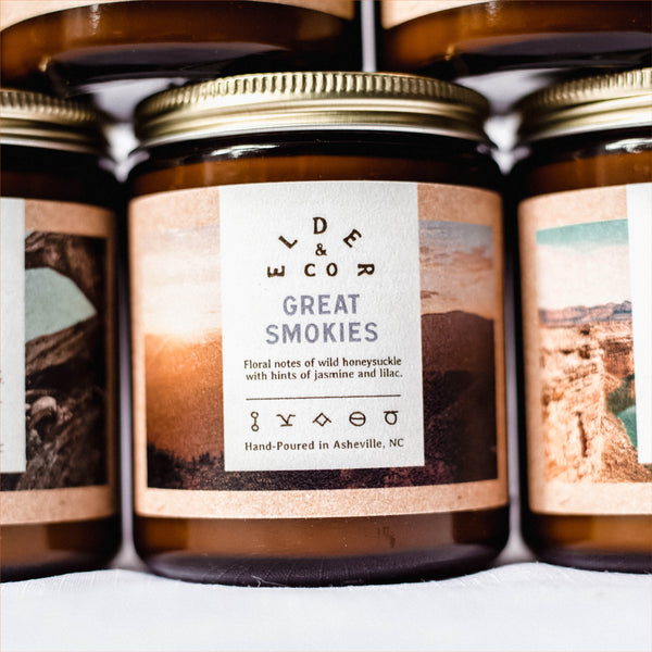 great smoky mountains candle 