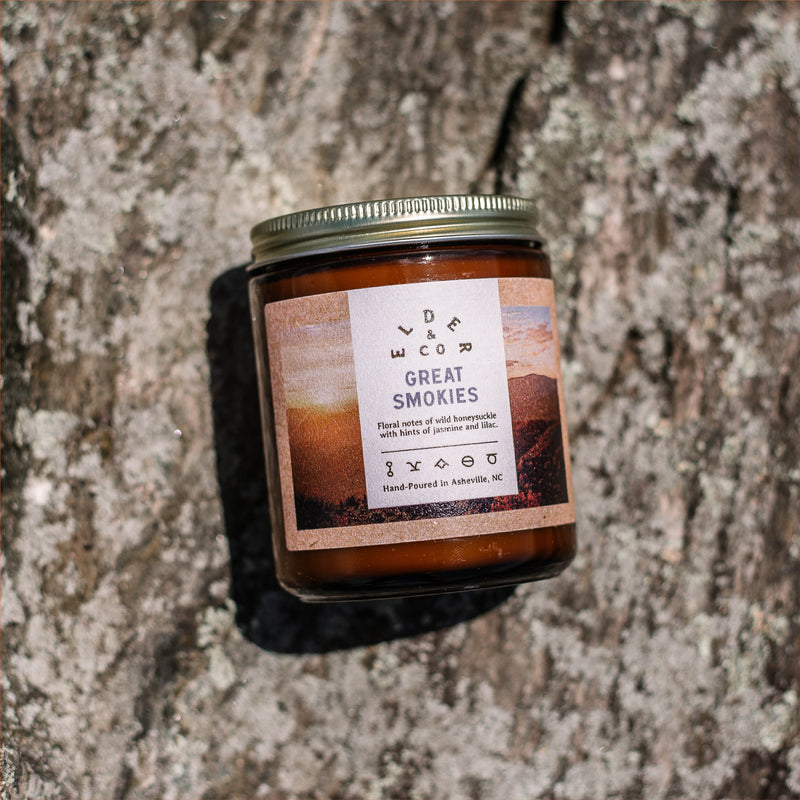 great smoky mountains candle 